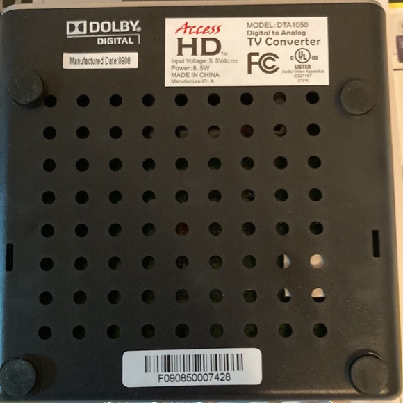 TV Converter with Remote Control   Access HD Digital to Analog also for emergenc - Picture 8 of 13